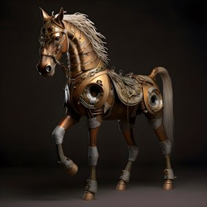 anthropomorphic horse 1