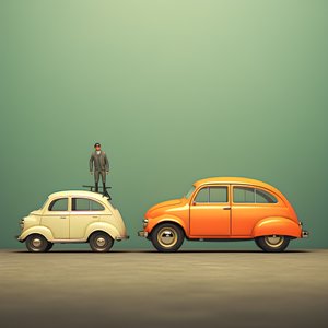 A Big and a Small Car 2