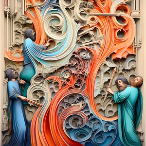 Cartographic Swirls 4
