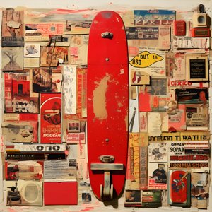 Red Collage, Skateboards 2