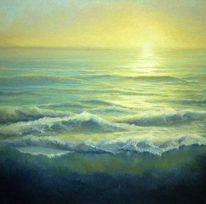 Golden Haze, Seascape