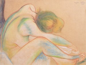 Nude Drying Herself