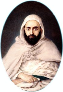 Portrait of Emir Abd-el-Kader, 1852