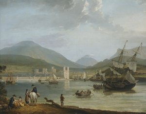 Caernarvon Castle and Bay