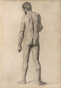 Academic Nude, Seen from the Back