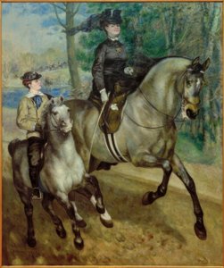 Rider in the Bois de Boulogne