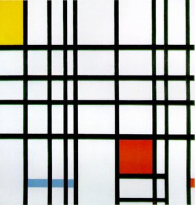 Composition with Red, Yellow and Blue