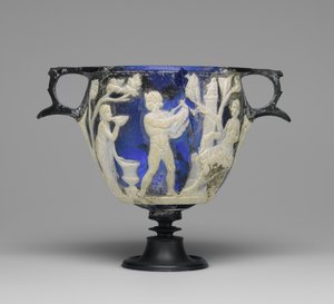 Cameo Glass Skyphos