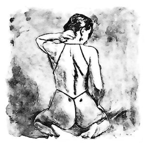 Kneeling Woman