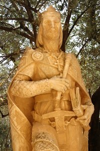 Statue of Alfonso X (1221-84) The Wise