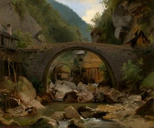 Mountain Stream in the Auvergne