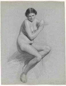 Seated Female Nude