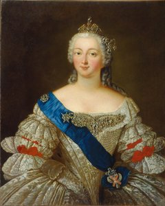 Portrait of Empress Elisabeth Petrovna, 1740s