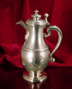 Jug, by Simon Pantin, 1711