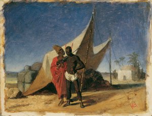 Scene in North Africa