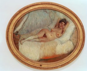 Female Nude on a Bed