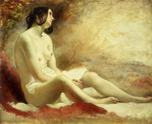 Study of a Draped Nude