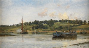 Barges on the Medway