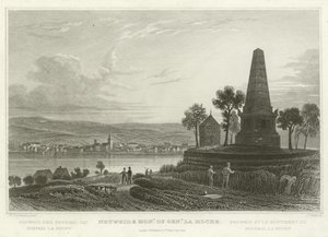 Neuweid and Monument of General La Hoche