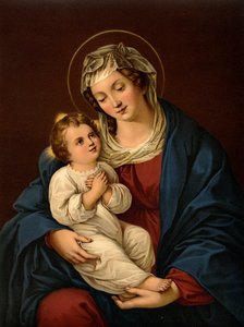 Mother Mary with Child Jesus