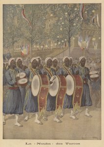 Marching Band of Colonial Tirailleurs (Turcos)