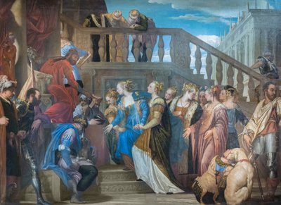 Esther and Ahasuerus by (1528 88) Veronese