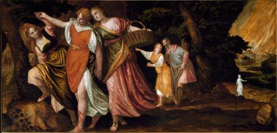 Loth and His Daughters (c.1580) by Veronese