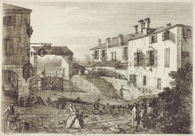 Le Porte de Dolo by Canaletto