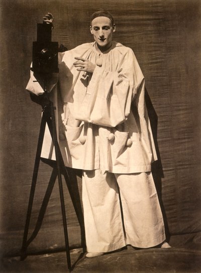 Mime Debureau as Pierrot by (1820 1910) Nadar