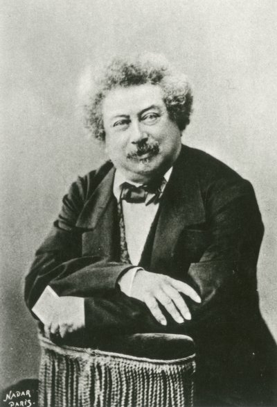 Portrait of Alexandre Dumas by (1820 1910) Nadar