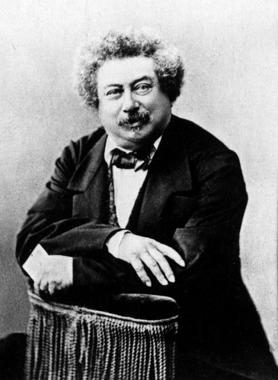 Portrait of Alexandre Dumas père by (1820 1910) Nadar