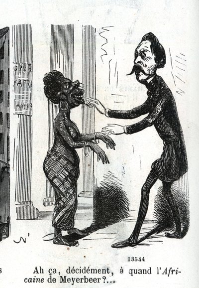 When is Giacomo Meyerbeer African? by Nadar