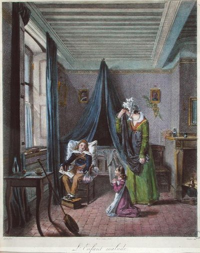 The Sick Child by (after) Genot