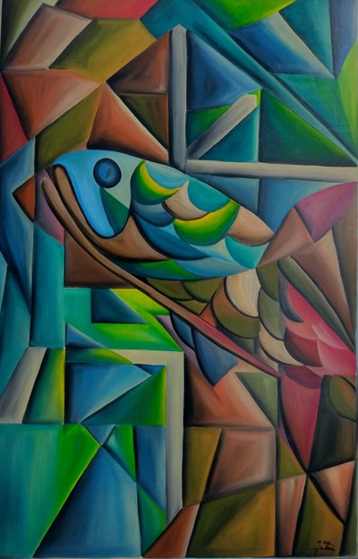 Fliegender Propellerfisch by GilhausArt