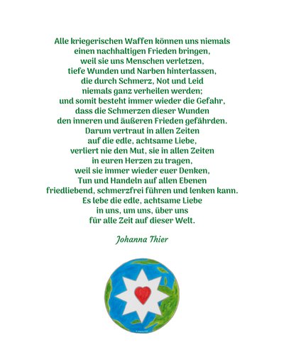 The Shining Star for a Whole World by Johanna Thier