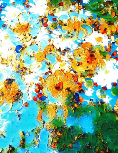 Dance of Flowers by Margareta Uliarte