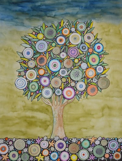 Tree of Life by Marys Watercolors