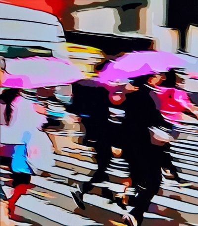 Umbrella Pink by Mavet