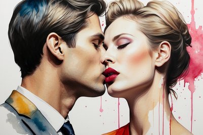 Popart Kiss W51 by Mario Witt