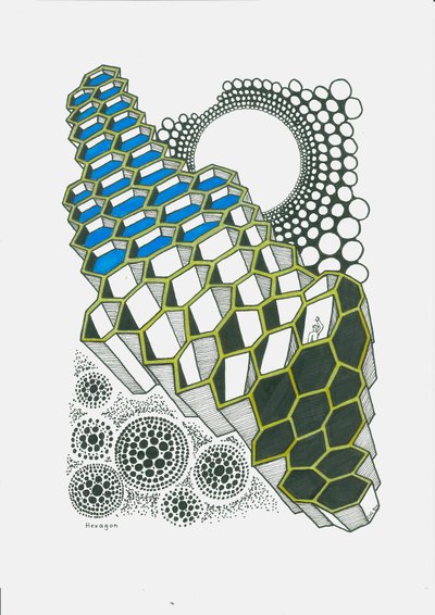 Hexagon by Urs Grünenfelder
