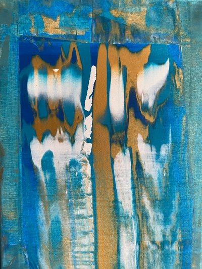 Turquoise-Golden Times by ManuC.