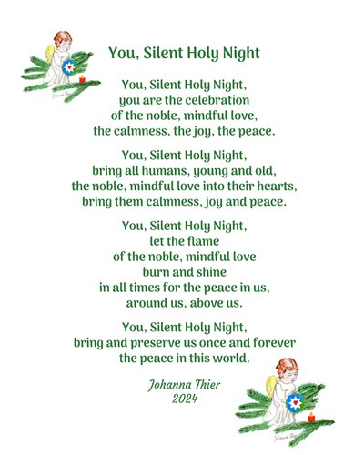 You, Silent Holy Night by Johanna Thier