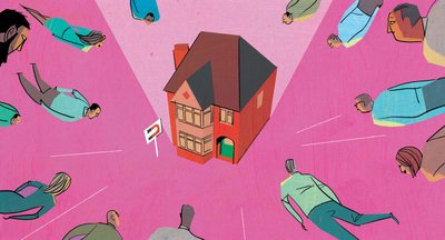 House Market Magnet, 2014 by A.Richard Allen