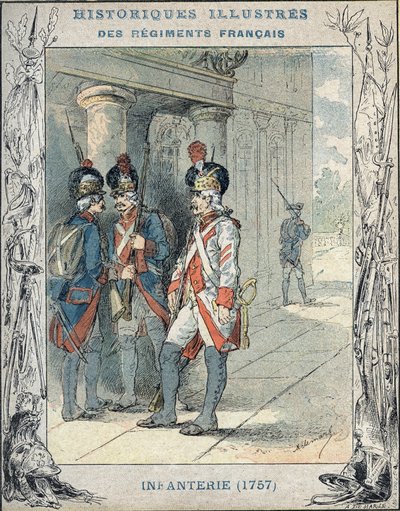 French infantry by A. Demarle