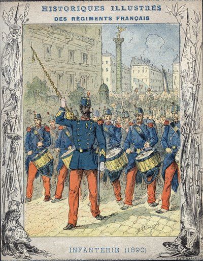 French Infantry by A. Demarle