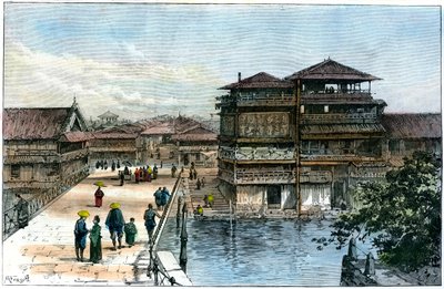 Yebisu Bashi, Osaka, Japan by A. Forsyth