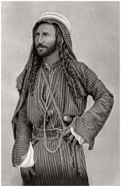 A Bedouin of the Desert, Iraq, 1925 by A. Kerim