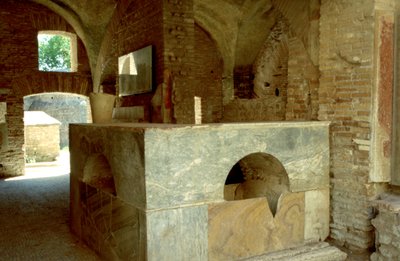 Roman Thermopodium, 3rd Century AD by A. Lorenzini