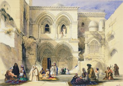 Holy Sepulchre, in Jerusalem by A. Margaretta Burr
