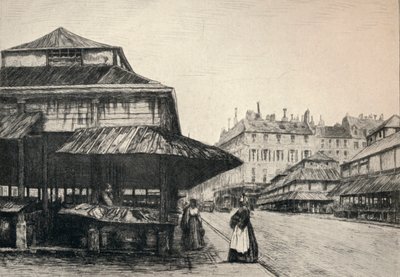 The Marché St Honore by A. P. Martial